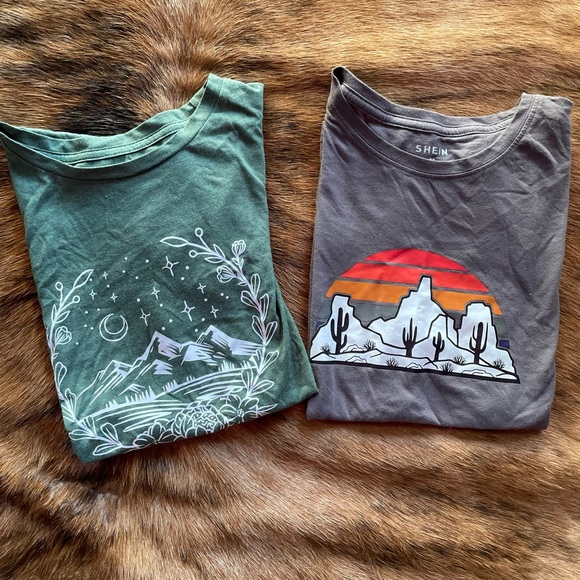 SHEIN Tops - 2 western tees